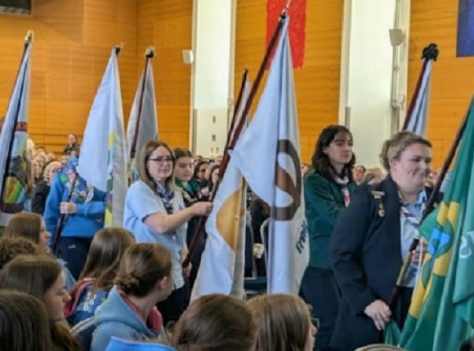 165 Irish Girl Guides from across Ireland celebrate their achievements ahead of International Day of the Girl